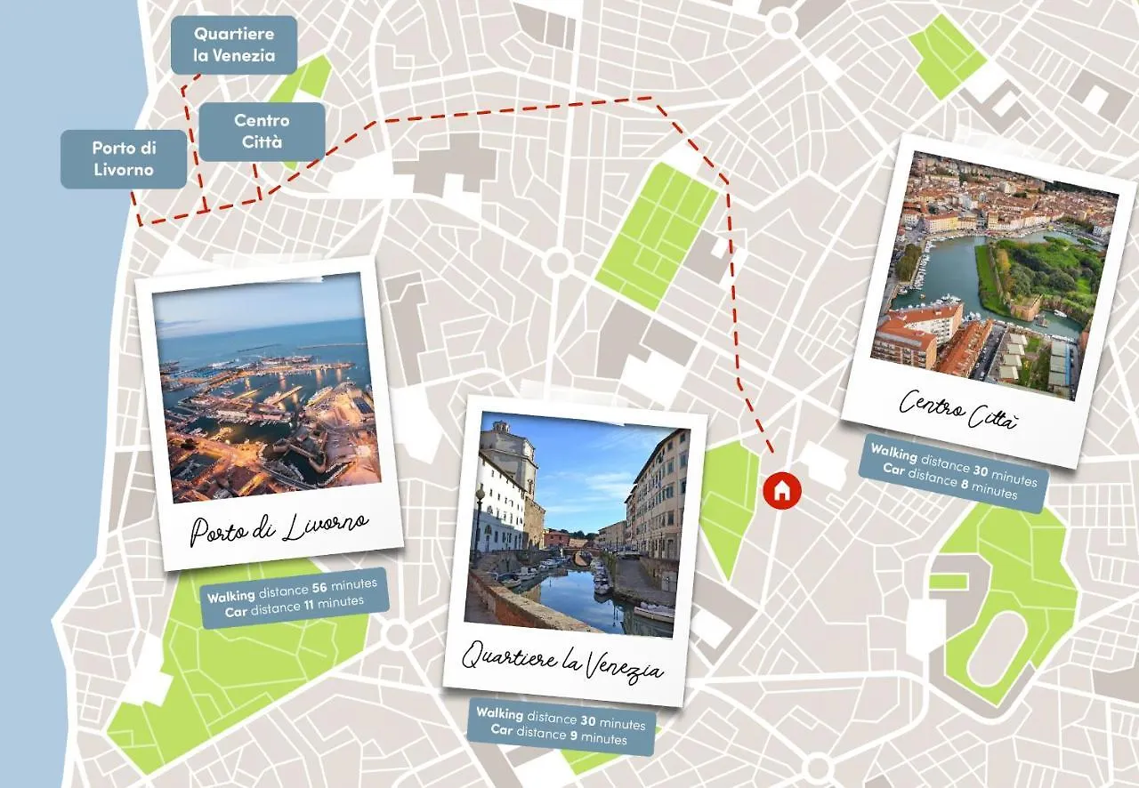 Apartment Free Parking Appartamento 5 Stelle Elegante Con Suite Livorno